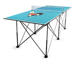 Wooden foldable tennis table