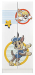 White two-door wardrobe - ROMA - Paw Patrol  11