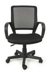 Adjustable desk chair for children - IVO - Black