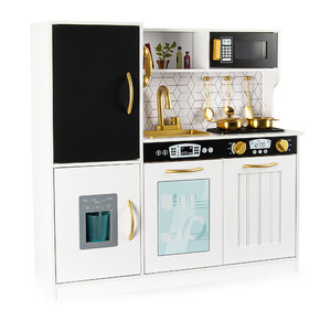 Wooden kitchen for children - MEMO White